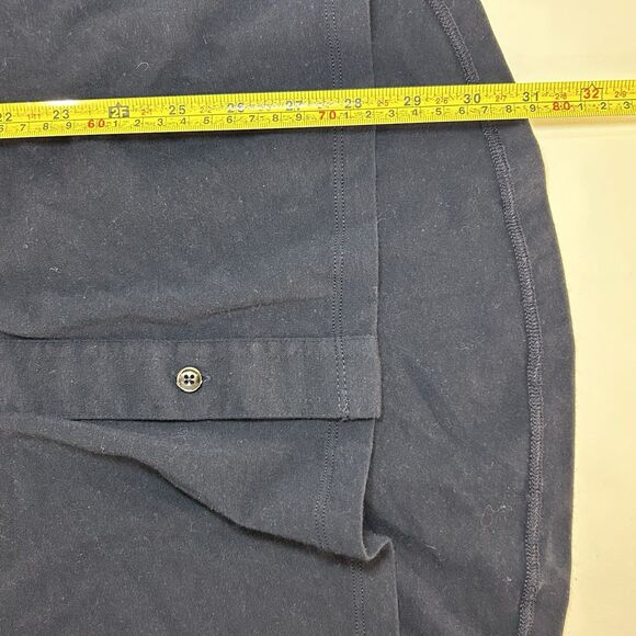 Kit and Ace Shirt Mens Large L Blue Button Up Long Sleeve Casual Cashmere Blend - Picture 6 of 6